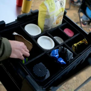 Penové deliče úložných boxov